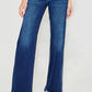 RISEN Full Size Low Rise Wide Leg Jeans Plus Size DARK Jeans