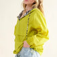 Leopard Print Hoodie Zipper Up Pocket Windbreaker Outerwear