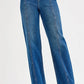 RISEN Seam Detail Wide Leg Jeans - DAVERRI FASHIONS