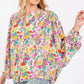 SAGE + FIG Button Down Floral Shirt Shirts
