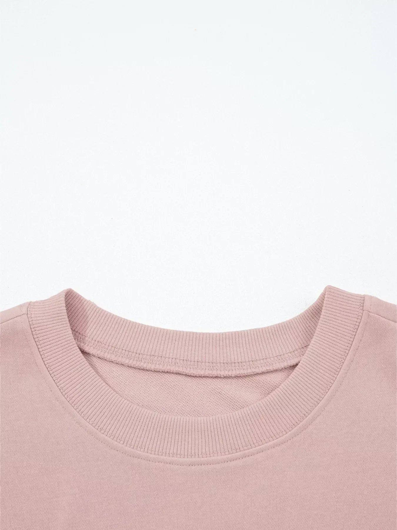 Drop Shoulder Puff Sleeve Crop Top and Drawstring Wide Leg Pants Set - DAVERRI FASHIONS