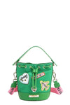 Color Patch Bucket Bag - DAVERRI FASHIONS