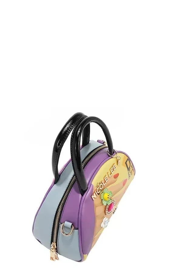 Nail Polish Mini Dome Handbag - DAVERRI FASHIONS