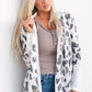 Printed Long Sleeve Cardigan - DAVERRI FASHIONS