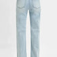RISEN Full Size Run High Rise Straight Jeans - DAVERRI FASHIONS