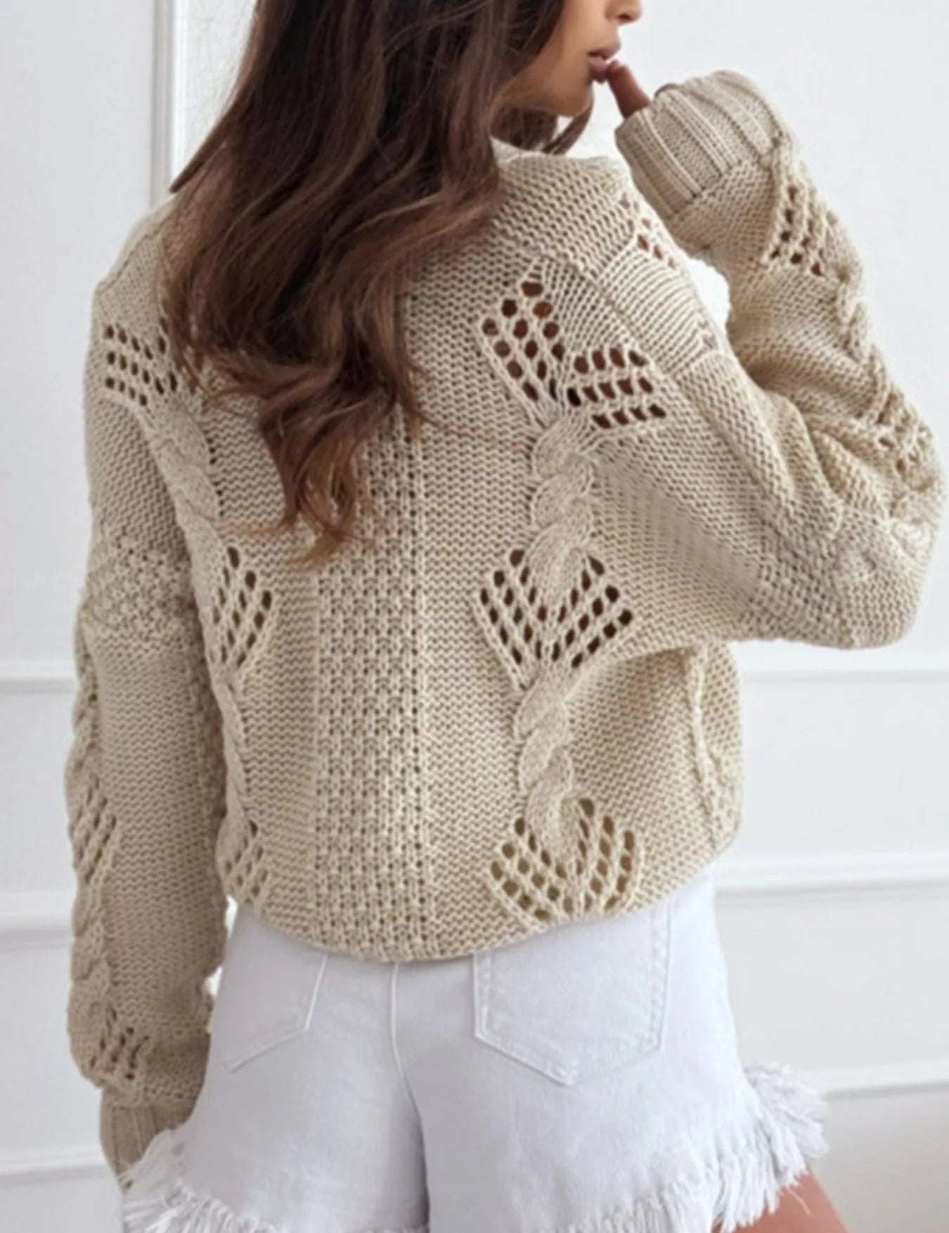 Button Up V-Neck Cardigan | Cardigans Daverri Fashions