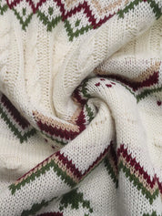 Cable Knit Turtleneck Sweater | Sweaters Daverri Fashions
