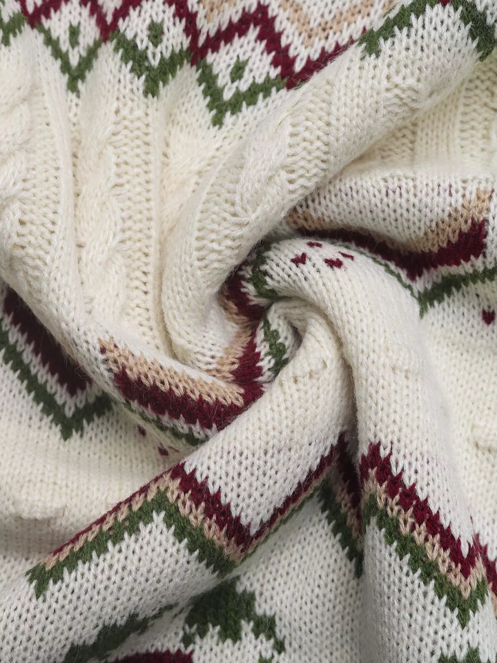 Cable Knit Turtleneck Sweater | Sweaters Daverri Fashions