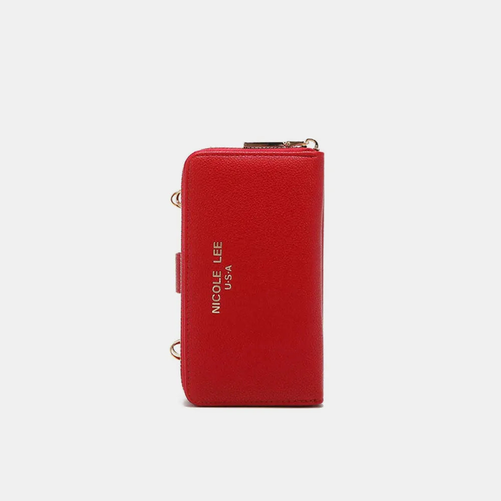 Nicole Lee USA 2 Piece Phone Case Crossbody Wallet Wallets