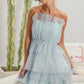 BiBi Sleeveless Layered Organza Dress - DAVERRI FASHIONS