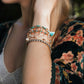 Sweet Pastel Studded Beads Layered Bracelet Bracelets