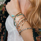 Sweet Pastel Studded Beads Layered Bracelet Bracelets