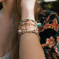 Sweet Pastel Studded Beads Layered Bracelet Multi OS Bracelets