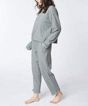 RECYCLED COTTON LOUNGEWEAR SET Loungewear