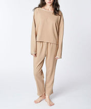 RECYCLED COTTON LOUNGEWEAR SET Loungewear