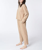 RECYCLED COTTON LOUNGEWEAR SET Loungewear