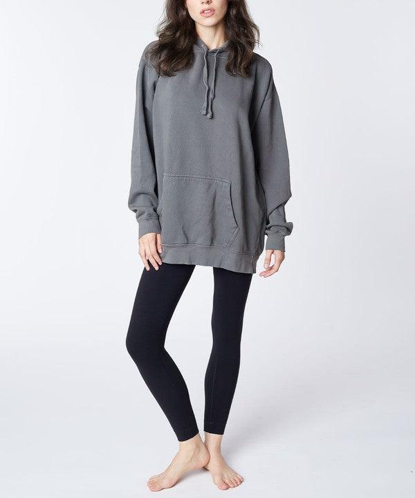 Genderless Premium Cotton Hoodie DULL GREY Sweatshirts