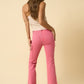 Pink Cargo Slim Boot Jeans Cargo Jeans