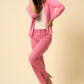 Pink Cargo Slim Boot Jeans Cargo Jeans