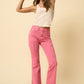 Pink Cargo Slim Boot Jeans Cargo Jeans
