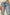 Insane Gene Crossover Waist Relaxed Fit Cargo Jeans Jeans