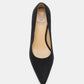 Beast Fashion Faux Suede Point Toe Pumps - DAVERRI FASHIONS