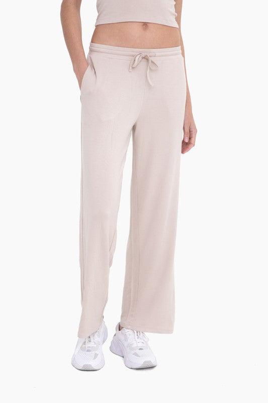 Mid-Rise Lounge Terry Pant Rose