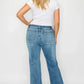bytos Full Size Cat's Whiskers Mid Rise Bootcut Jeans - DAVERRI FASHIONS