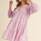 Jenay Tiered Dress Mini Dresses