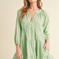 Jenay Tiered Dress MINT Mini Dresses