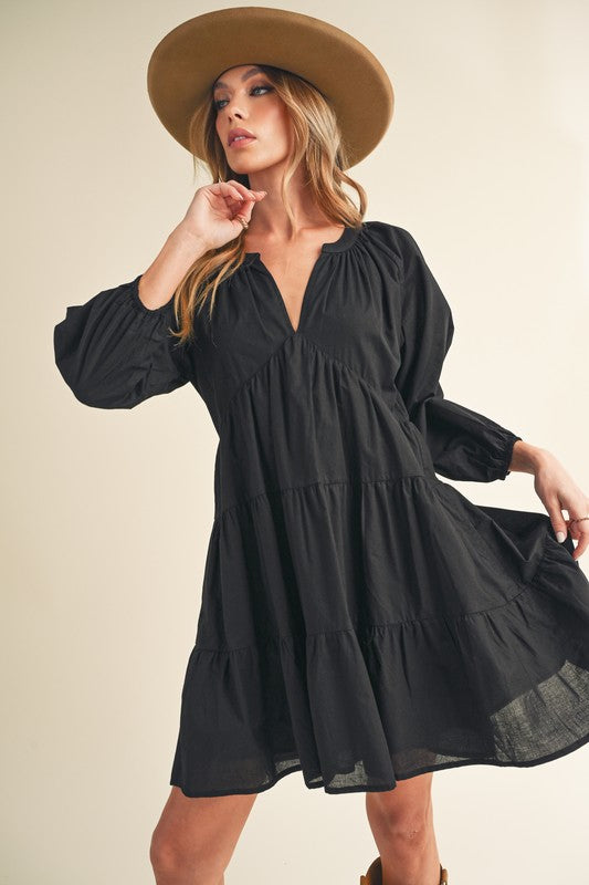 Jenay Tiered Dress Mini Dresses