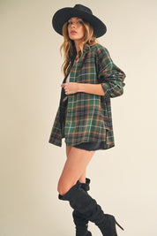 Katie Flannel Shirt | Shirts Daverri Fashions