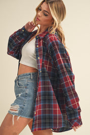 Katie Flannel Shirt | Shirts Daverri Fashions