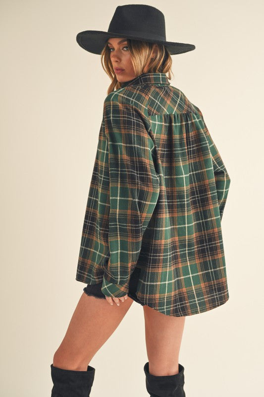 Katie Flannel Shirt | Shirts Daverri Fashions