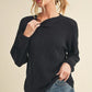 Aemi+Co Rayla Knit Sweater - DAVERRI FASHIONS