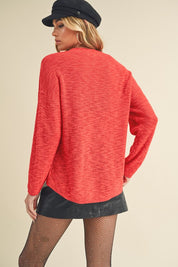 Aemi+Co Rayla Knit Sweater | Sweaters Daverri Fashions
