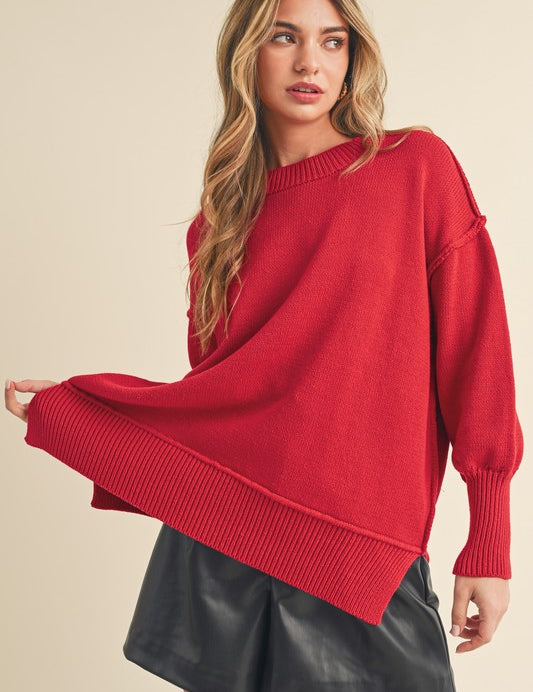RED S Ina Sweater | Sweaters Daverri Fashions