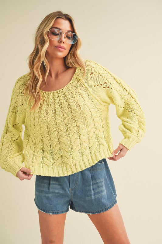 Tally Sweater YELLOW Sweaters