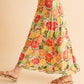 Aemi + Co Flowy Boho Patchwork Print Maxi Skirt Maxi Skirts