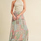 Aemi + Co Flowy Boho Patchwork Print Maxi Skirt Maxi Skirts