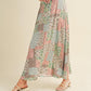 Aemi + Co Flowy Boho Patchwork Print Maxi Skirt Maxi Skirts