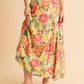 Aemi + Co Flowy Boho Patchwork Print Maxi Skirt Maxi Skirts