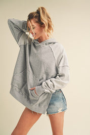 Deb Washed Oversized Hoodie | Hoodies Daverri Fashions