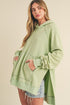 Deb Washed Hoodie SAGE S