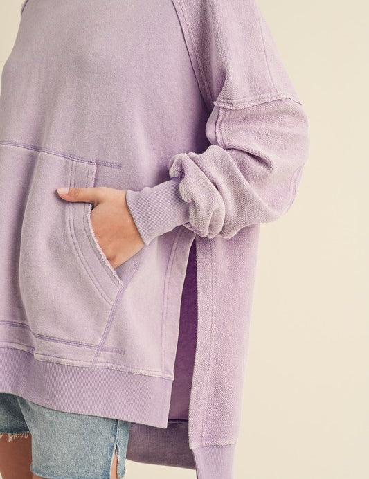 Deb Washed Oversized Hoodie | Hoodies Daverri Fashions