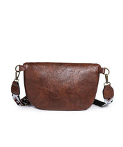 Vintage Vegan Leather Crossbody Bag Handbags