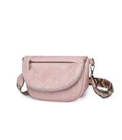 Vintage Vegan Leather Crossbody Bag Blush 1 Handbags