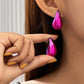 Puffy Hollow Teardrop Earrings Earrings