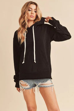 Clara Hooded Sweatshirt - DAVERRI FASHIONS