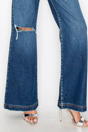 ULTRA HIGH RISE RELAXED FLARE JEANS